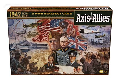 Desková hra Avalon Hill Axis & Allies 1942 anglicky - Vážně poškozený obal